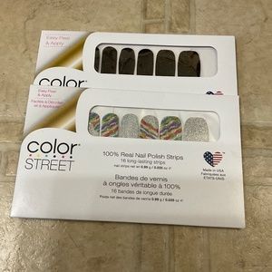 Color Street - lot of 2 - Inner Strength & Only in Vegas - sealed